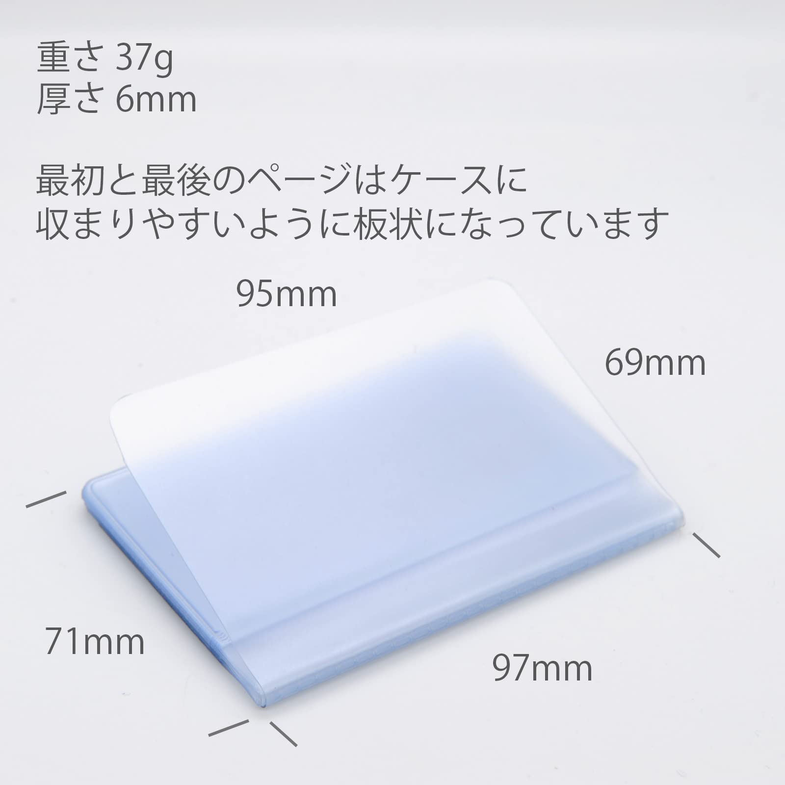 Amazon.co.jp: TSUKURIRO カード ケース 中身 だけ 5枚 セット